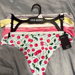 Steve Madden cherry Thong panties